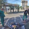 Jornada de limpieza y embellecimiento revitaliza la Avenida Salvador del Mundo