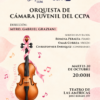 La Orquesta de Cámara Juvenil del CCPA inaugura su Temporada XXIII con un homenaje a Domenico Zipoli